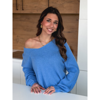 Pull Leïa - Bleuet