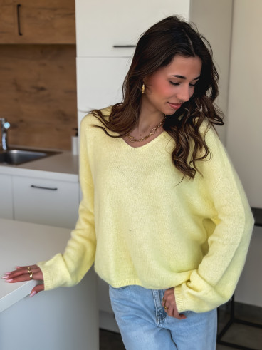 Pull Leïa - Jaune
