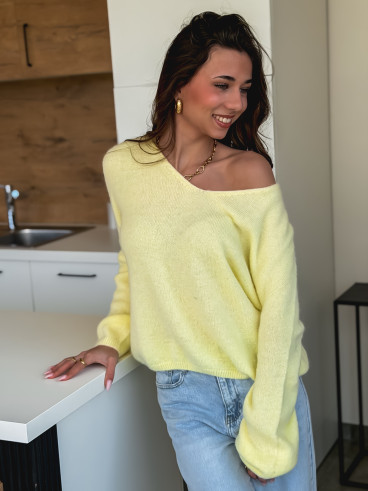 Pull Leïa - Jaune Pull Leïa - Jaune