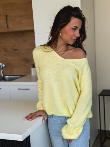 Pull Leïa - Jaune Pull Leïa - Jaune