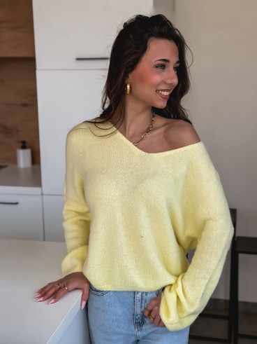 Pull Leïa - Jaune Pull Leïa - Jaune
