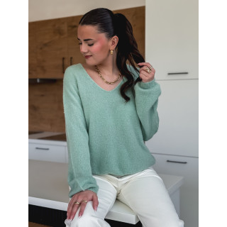 Pull Leïa - Vert tilleul