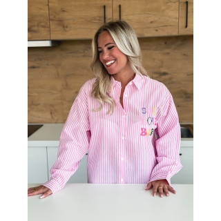 Chemise "Self love baby" - Rose