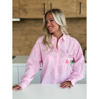 Chemise "Self love baby" - Rose