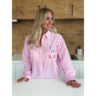 Chemise "Self love baby" - Rose