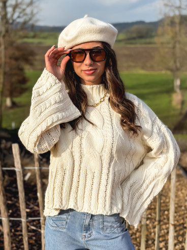 Pull Kléara - Ecru