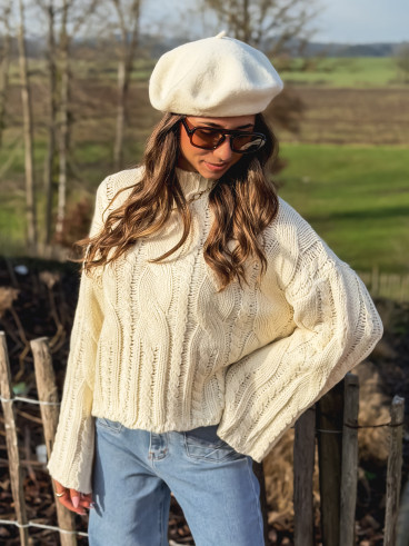 Pull Kléara - Ecru