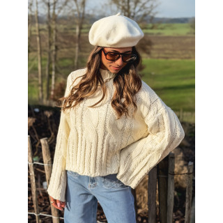 Pull Kléara - Ecru