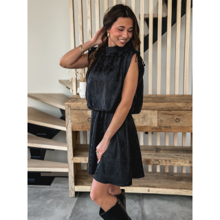Robe courte Lyia - Noir