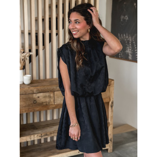 Robe courte Lyia - Noir