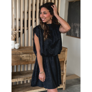 Robe courte Lyia - Noir