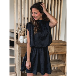 Robe courte Lyia - Noir