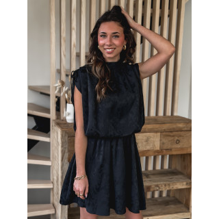 Robe courte Lyia - Noir