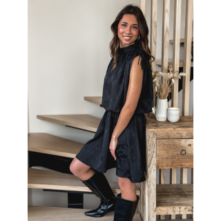 Robe courte Lyia - Noir