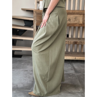 Pantalon Evelyne - Kaki