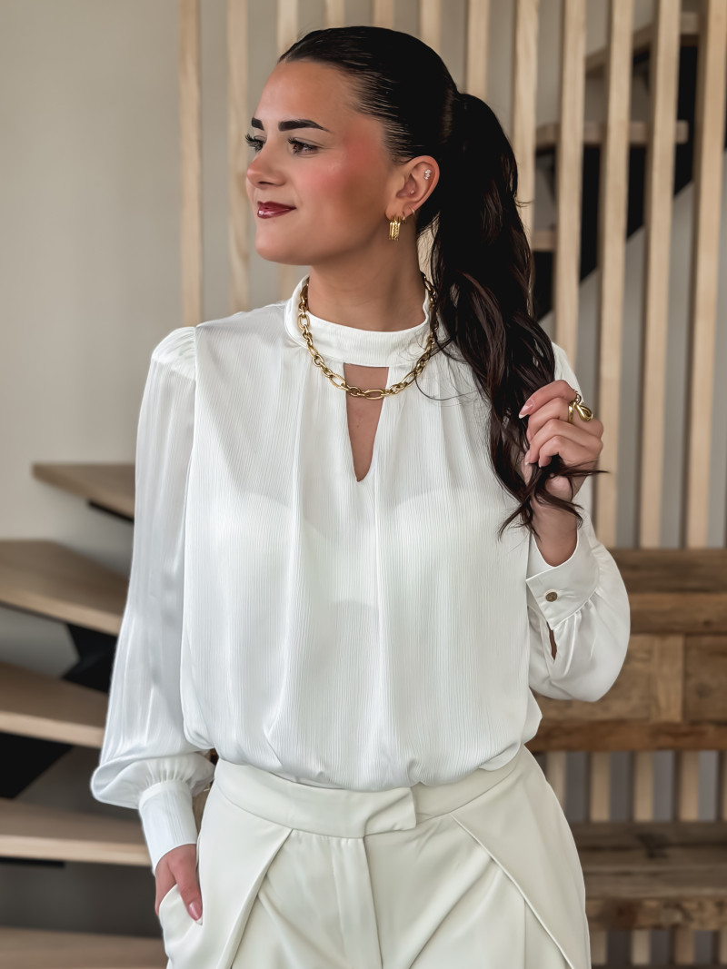 Body Zélyne - Blanc Body Zélyne - Blanc