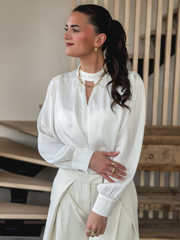 Body Zélyne - Blanc Body Zélyne - Blanc