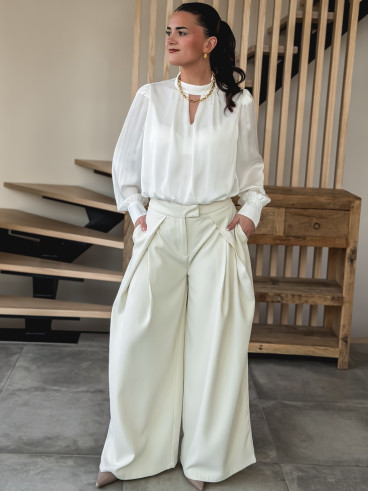 Pantalon Ebony - Crème