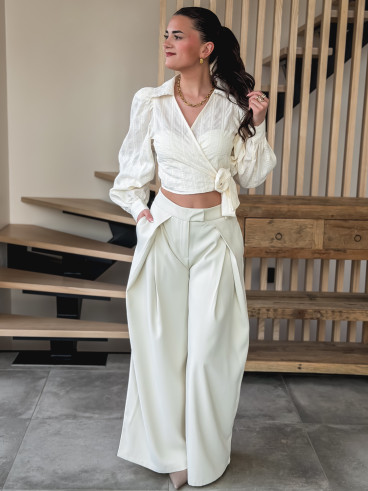 Pantalon Ebony - Crème Pantalon Ebony - Crème