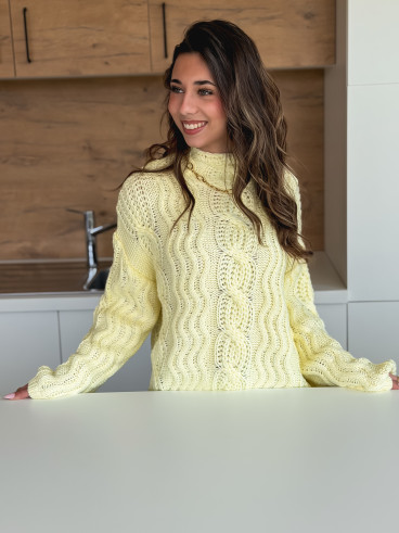 Pull Méllia - Jaune