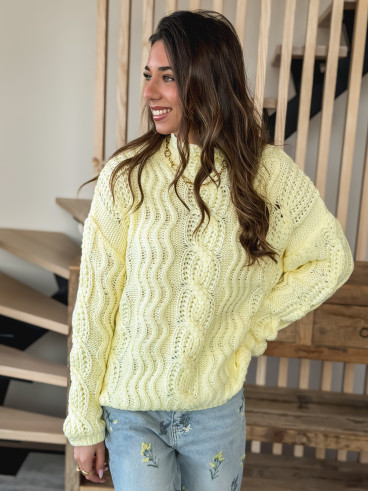 Pull Méllia - Jaune
