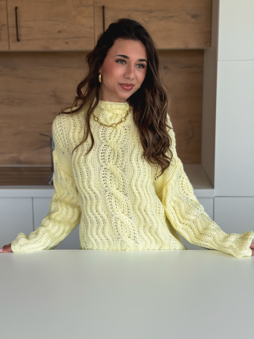 Pull Méllia - Jaune