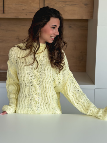 Pull Méllia - Jaune