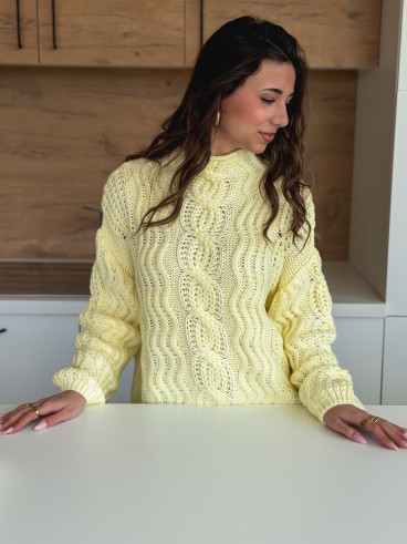 Pull Méllia - Jaune