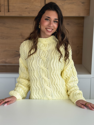 Pull Méllia - Jaune