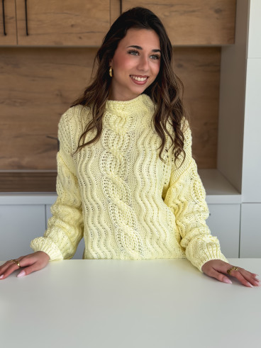Pull Méllia - Jaune