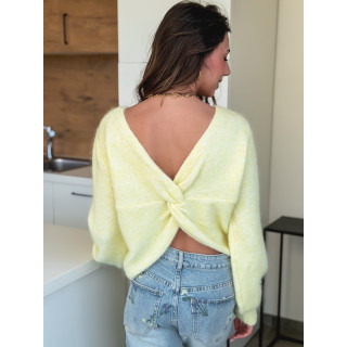 Pull Lumina - Jaune