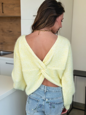 Pull Lumina - Jaune