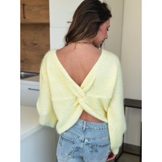 Pull Lumina - Jaune