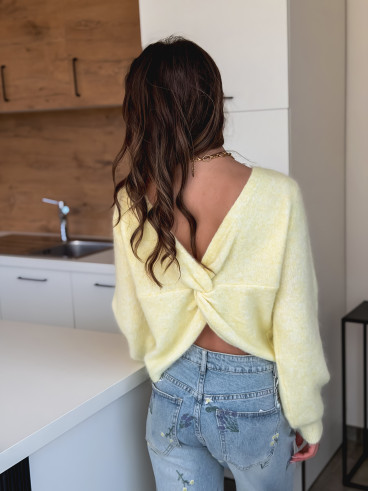 Pull Lumina - Jaune