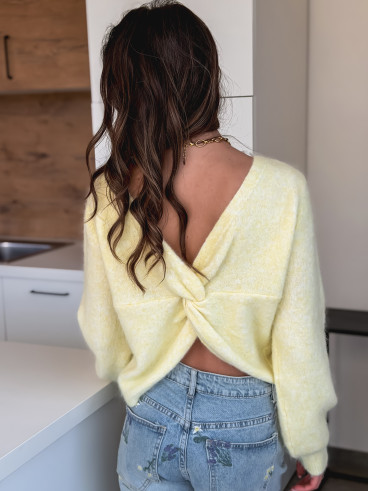 Pull Lumina - Jaune