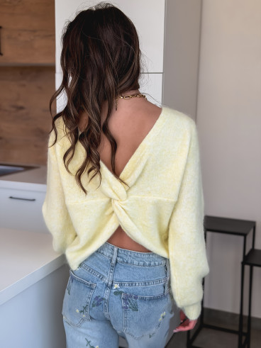 Pull Lumina - Jaune