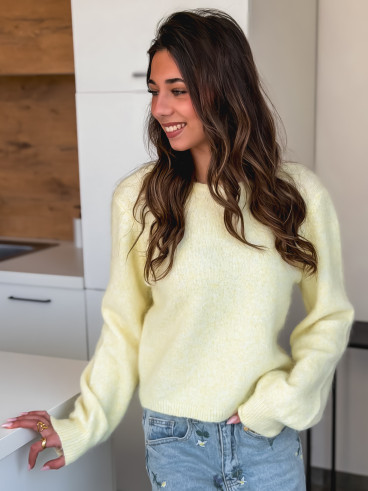 Pull Lumina - Jaune