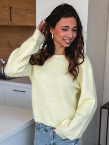 Pull Lumina - Jaune