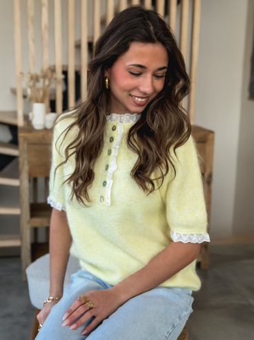 Pull Lanoa - Jaune Pull Lanoa - Jaune