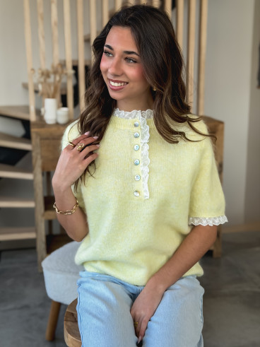 Pull Lanoa - Jaune