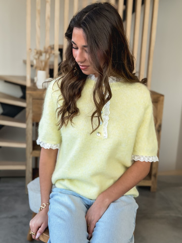 Pull Lanoa - Jaune Pull Lanoa - Jaune