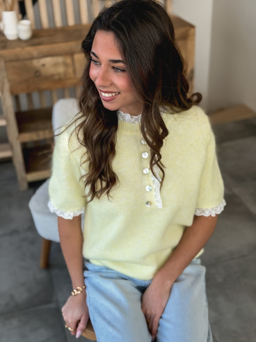 Pull Lanoa - Jaune Pull Lanoa - Jaune
