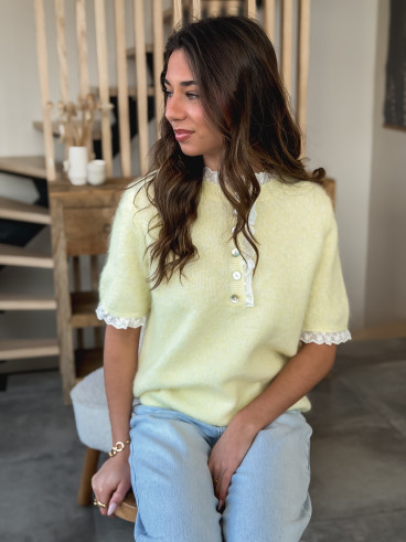 Pull Lanoa - Jaune Pull Lanoa - Jaune