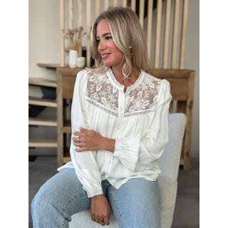 Blouse Keira - Blanc