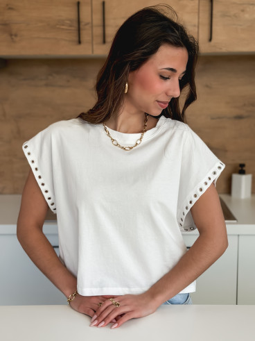 T-shirt Félyna - Blanc