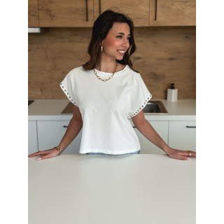 T-shirt Félyna - Blanc