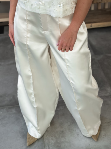Pantalon Auria - crème Pantalon Auria - crème