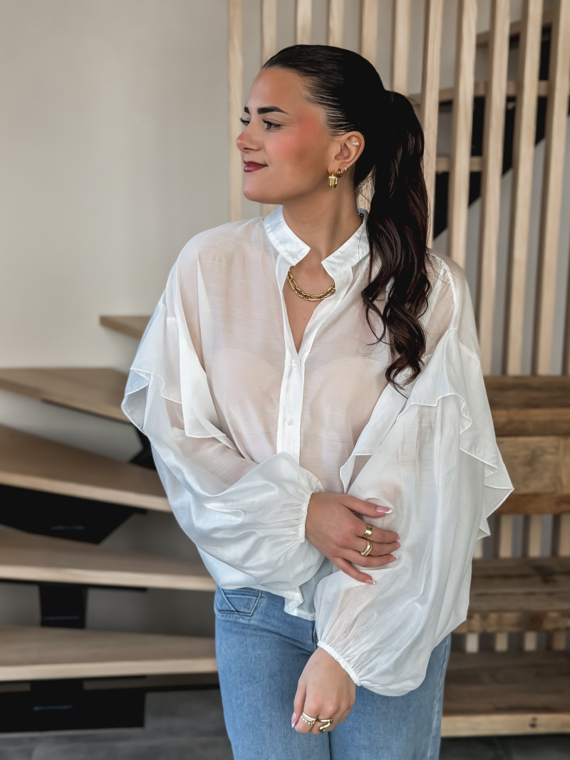 Chemise Soanna - Blanc Chemise Soanna - Blanc