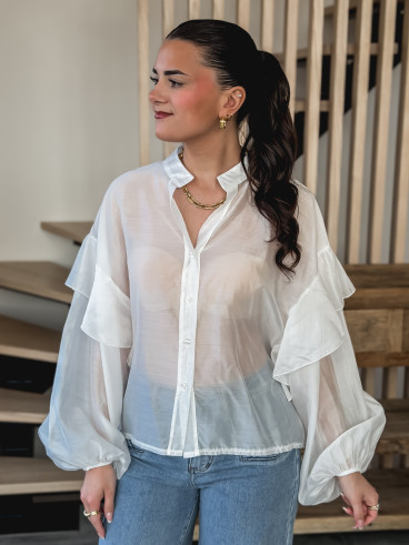 Chemise Soanna - Blanc Chemise Soanna - Blanc