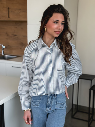 Chemise Siena - Bleu/blanc